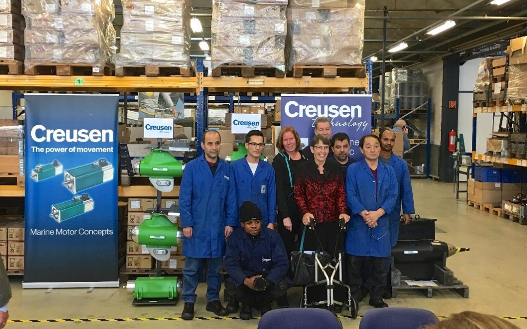 Vluchtelingen werken mee aan duurzame techniek bij Creusen